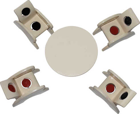 Немухин Владимир Николаевич. Мебельный натюрморт. Стол и четыре стула 